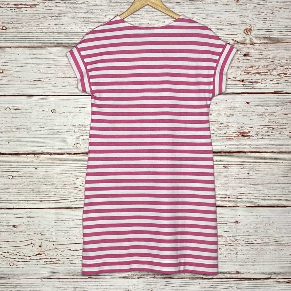 Vineyard Vines Knit Stripe Swing Dress In Pink and White Sz XXS - Picture 8 of 15